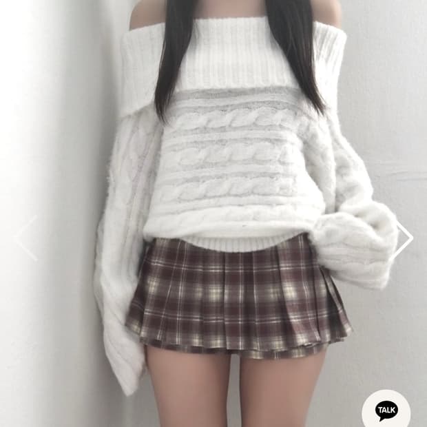 비마이베스티 Bemybestie 젯젯디 오프숄더 니트