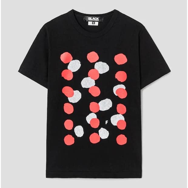 꼼데가르송 블랙 T-shrit