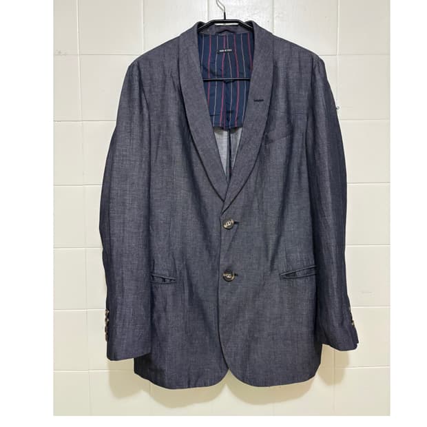 조르지오 아르마니 울 린넨 블레이저