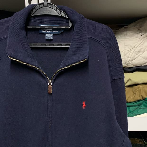 [L] 폴로 랄프로렌 코튼 풀집업