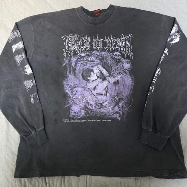 [XXL] 진격의거인 부틀렉 이더리얼 스튜디오 페이드 블랙 롱슬리브