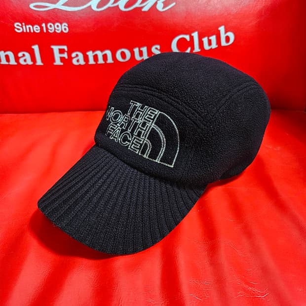 노스페이스 올드스쿨 빅로고 플리스 볼캡 Free