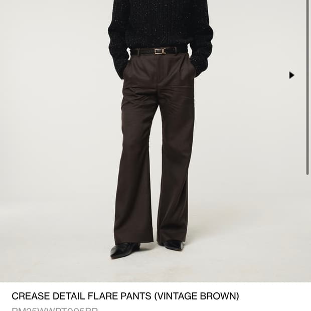 렉토 크리즈팬츠 m