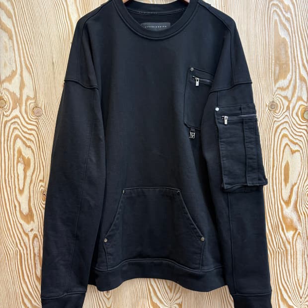 트리밍버드 멀티 포켓 맨투맨