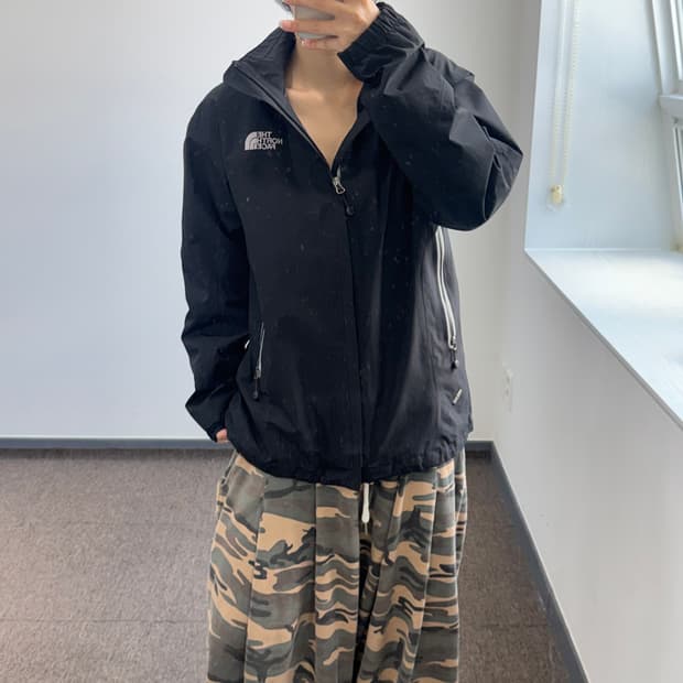 The north face 노스페이스 블랙 고어텍스 자켓 