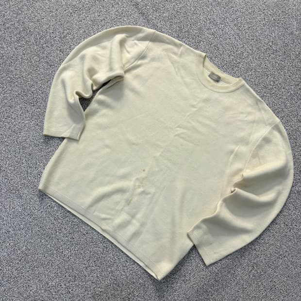 L 쿠어 울 캐시미어 니트 긴팔 0323J