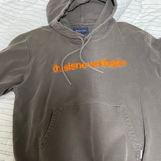 디스이즈네버댓 후드티 s