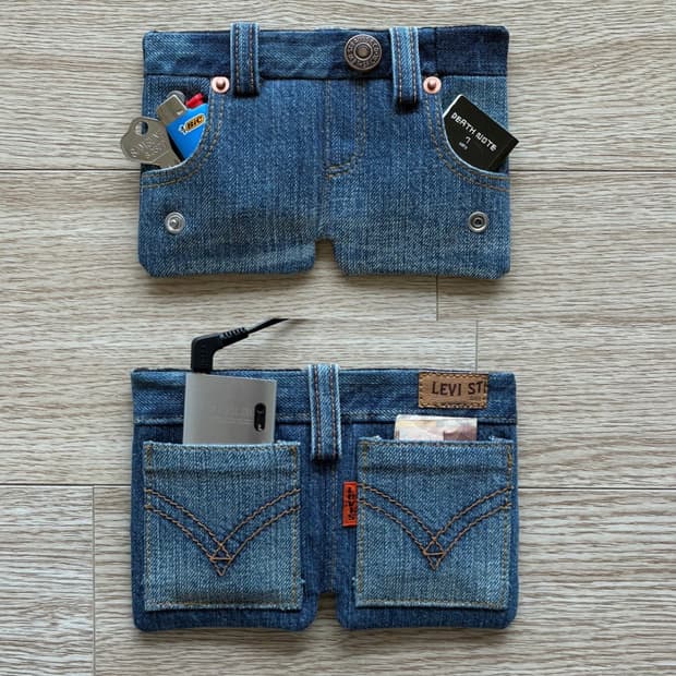 Levi's OT221 demin Remake wallet