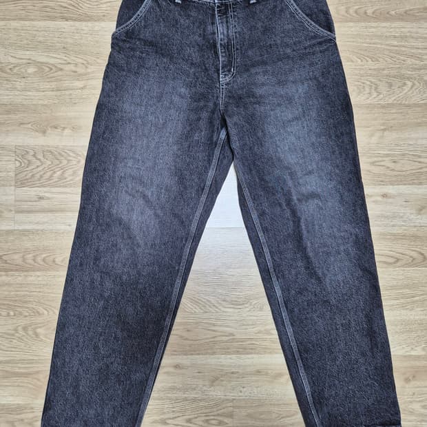 아웃스탠딩 블랙 카펜터 데님 32