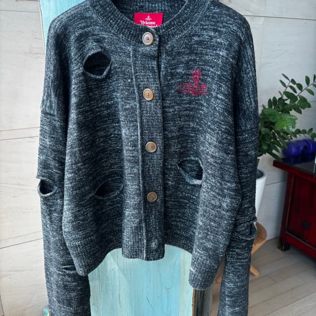 비비안웨스트우드 레드라벨 여성가디건