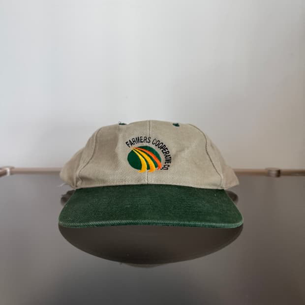 USA FARMERS 블랙 빈티지 모자 볼캡 vintage cap