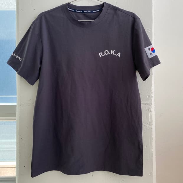 (M) 코오롱 스포츠 ROKA ARMY 반팔 티셔츠