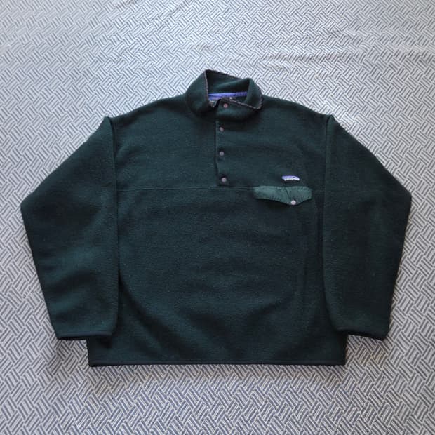 (XL)파타고니아 포레스트그린 신칠라 플리스