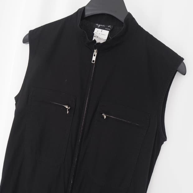 agnes b. homme jump suit made in FRANCE