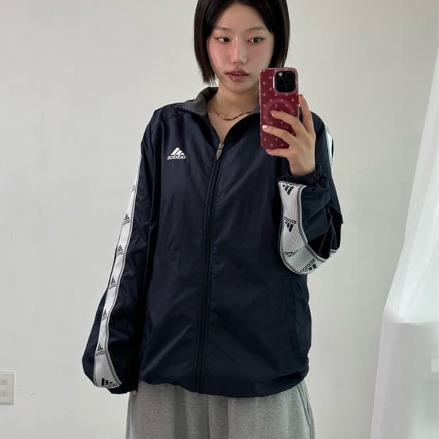 아디다스 사이드트랙 바람막이