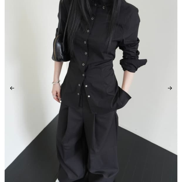 Kimseoul City Metal High Neck Shirt