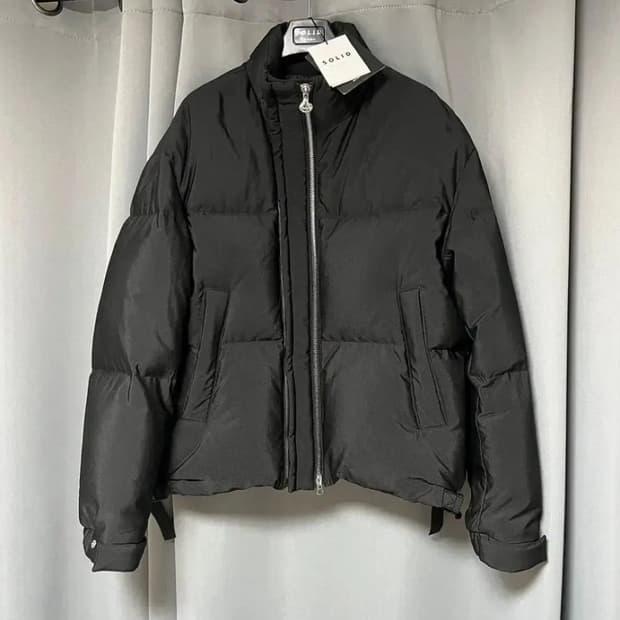 솔리드옴므 118패딩 46사이즈 새상품급 판매