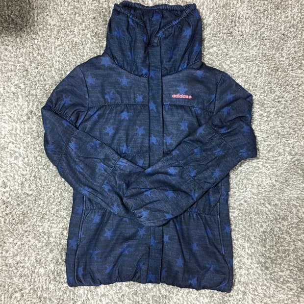 아디다스 별 패턴 자켓