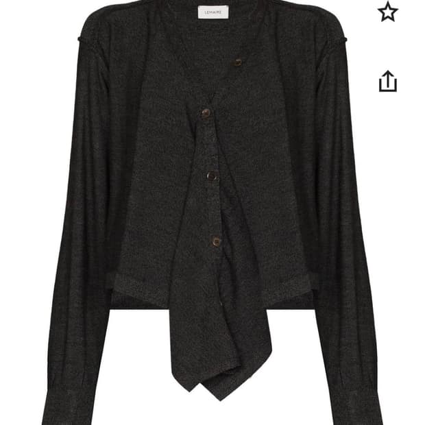 르메르 더블 레이어 니트