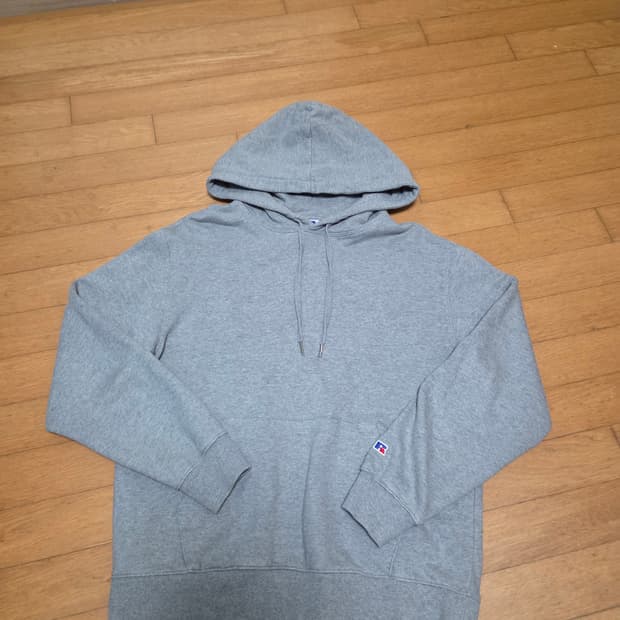 러셀 후드 그레이 M