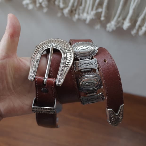 Justin Concho Western Belt (27~31)