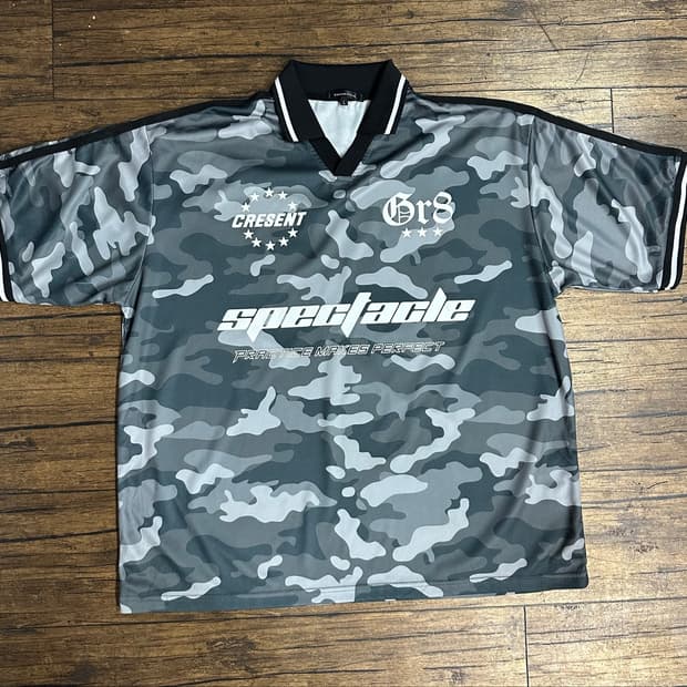 SUGGESTION 카모플라쥬 블록코어 풋볼 셔츠 L~XL 추천