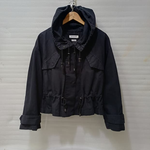 국내 이자벨마랑 린넨 봄 가을 후드 자켓 여성 S 큐티 블랙 사랑봉봉