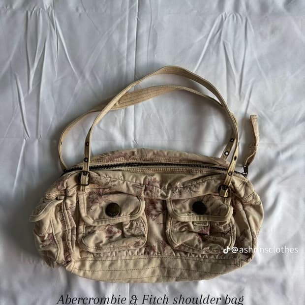 구해요) 아베크롬비 빈티지 카고 플로럴 숄더백 가방