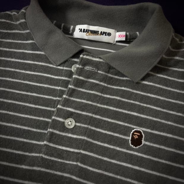  BAPE Classic Stripe Polo