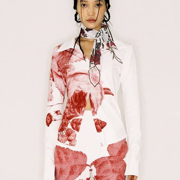 NACHE Half Tone Jersey Shirt [White]