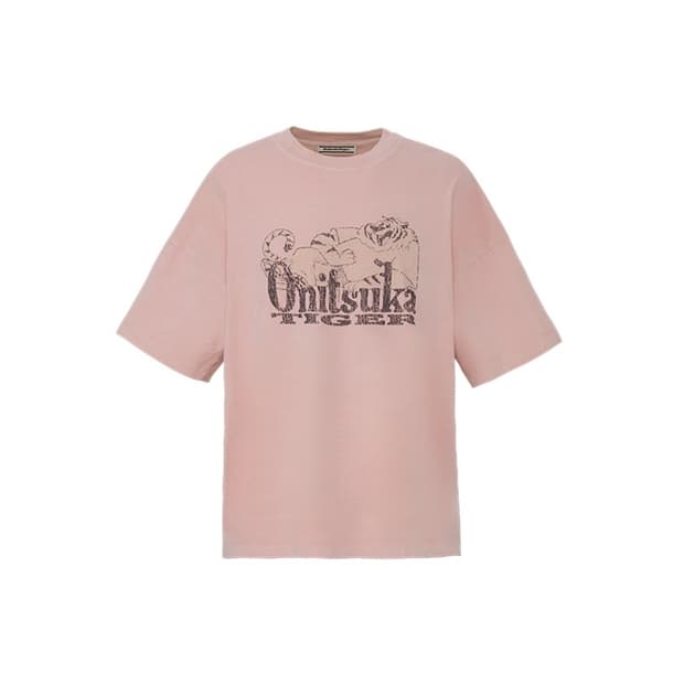 오니츠카 타이거 WSD GRAPHIC TEE 반팔티