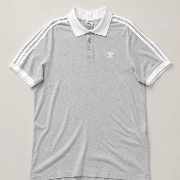 Adidas 아디다스 트레포일 유로파 그레이 PK 반팔