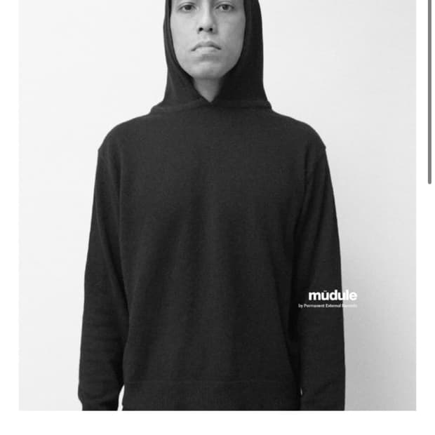 머듈 니트 후드 004 2사이즈