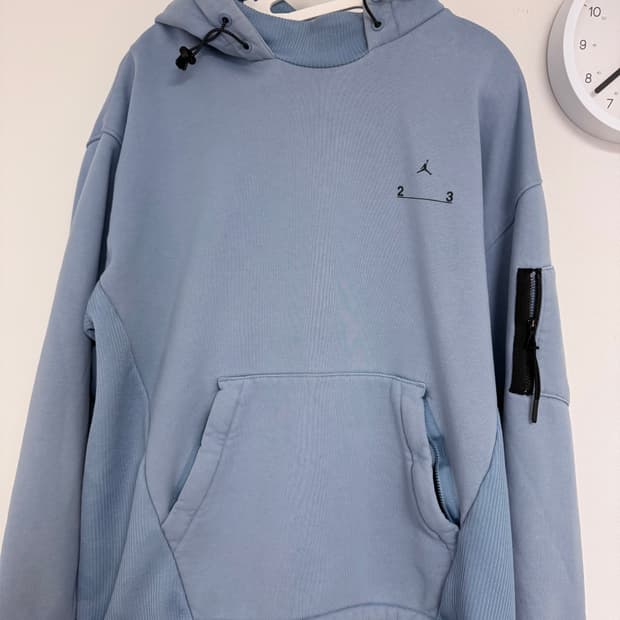 조던 넥워머 후드티 m