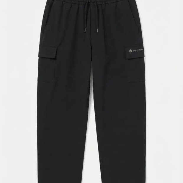 스노우피크 카고 조거팬츠 블랙 XL