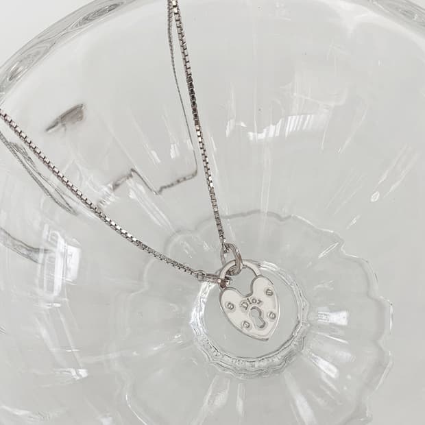 크리스찬 디올 하트 락 펜던트 목걸이 no.118