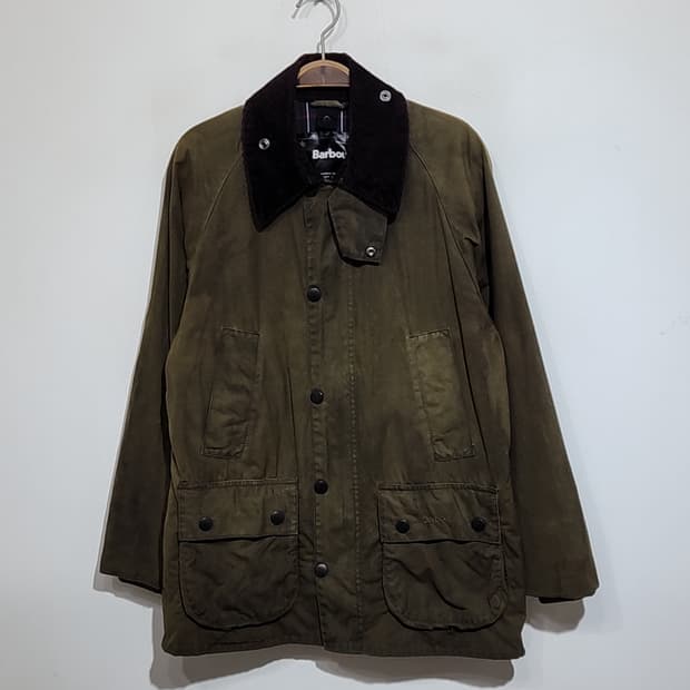 (S) 바버 왁스자켓 클래식비데일 왁싱점퍼 매장판 빈티지 