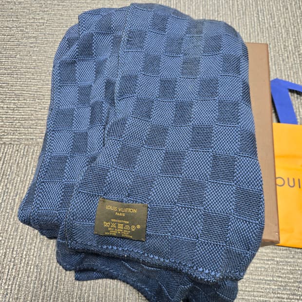 [특가][정품]루이비통 다미에 머플러 목도리