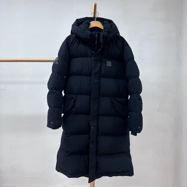 코오롱 KOLON 헤스티아 구스다운 롱패딩 점퍼 100 J29