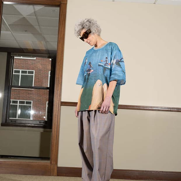 [L]Bless 블레스 Nº81 홀리데이 패들보드 티셔츠