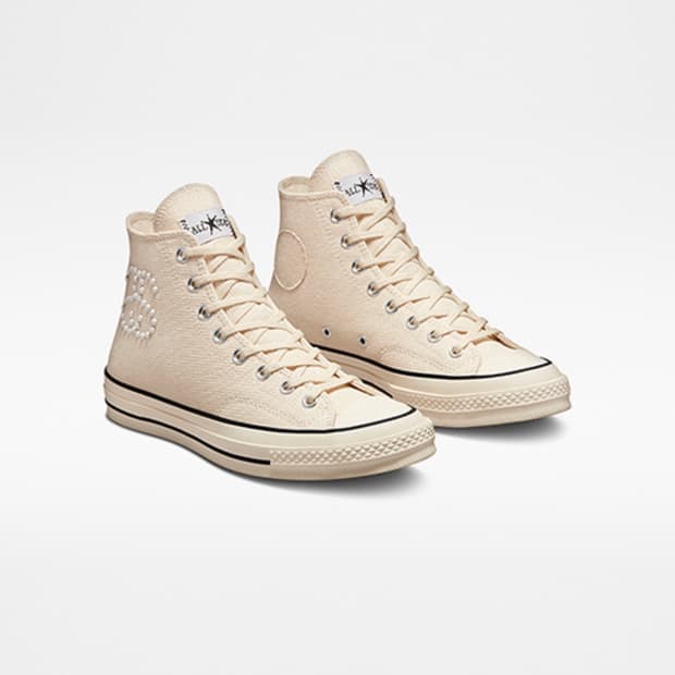 스투시 컨버스 척70 하이 아이보리