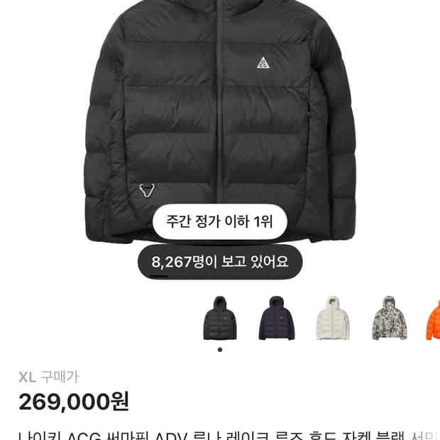 나이키 ACG 루나 레이크 XL