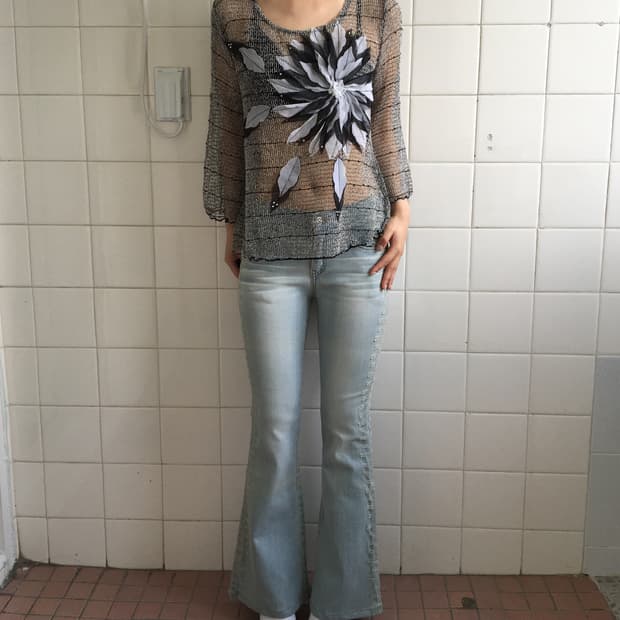 Patch point see through top