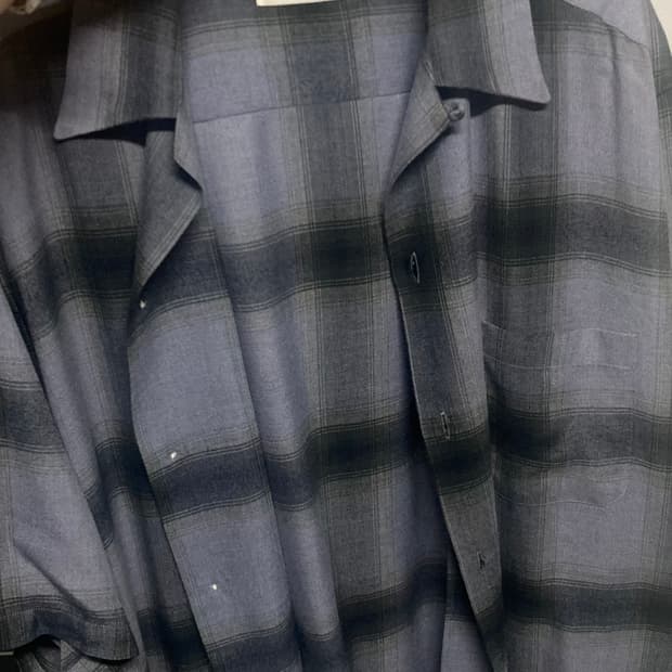 와코마리아 옴브레 반팔 셔츠 XL