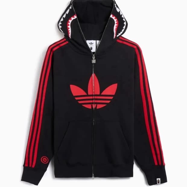 (구매)아디다스x베이프 샤크후드 L구매원합니다