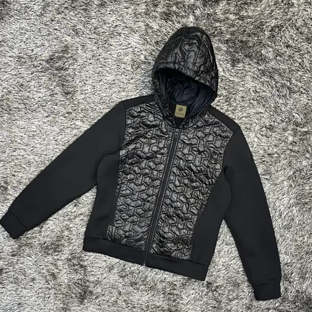 코오롱스포츠 여성 퀼팅 누빔 후드집업 (95)