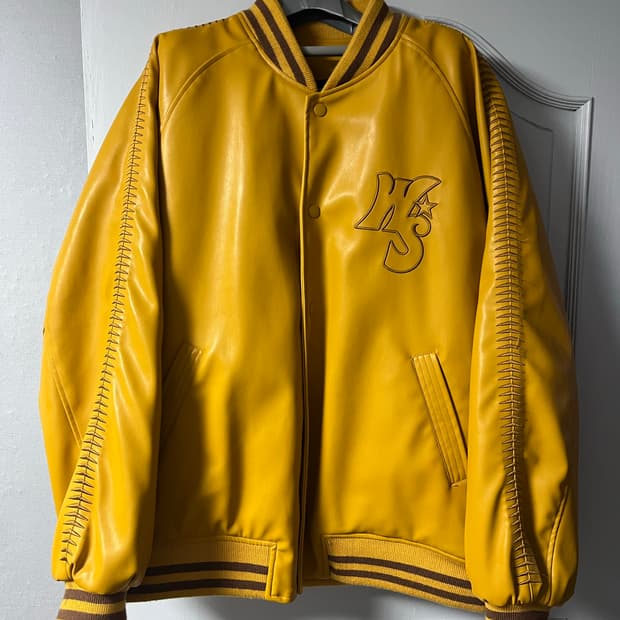 위캔더스 레더 자켓