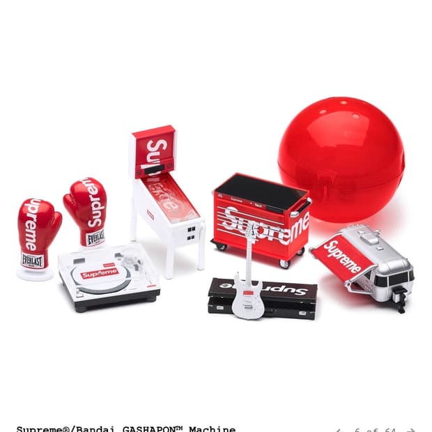 슈프림 갓챠 핀볼, 트레이 판매합니다