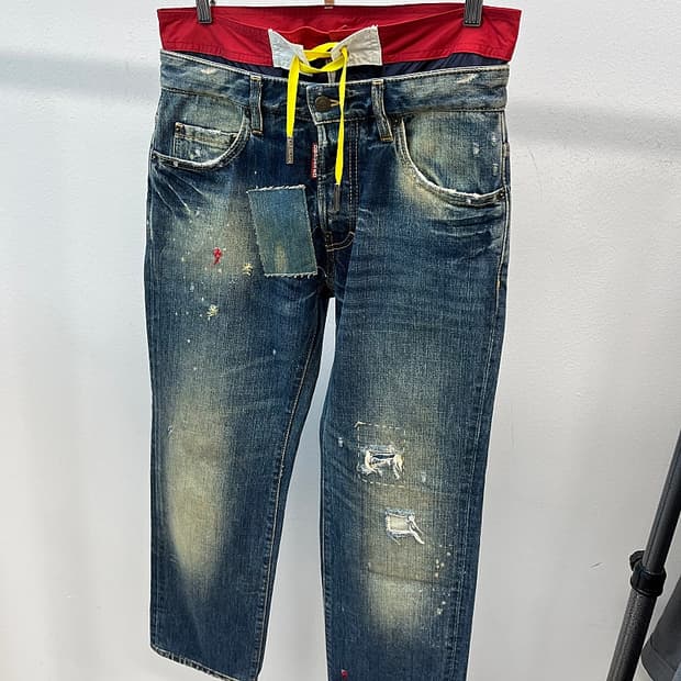 30) 디스퀘어드 레이어드 모토진 