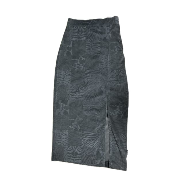 페어리 벨벳 트임 스커트 누빔 펑크 그런지 일본 빈티지